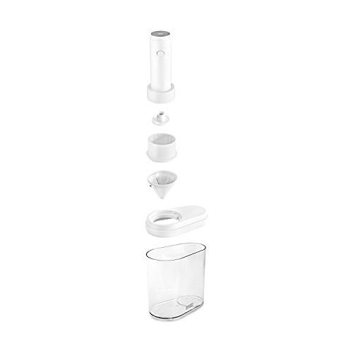 Elektrischer Spiralschneider 100 W von Kitchen Crew inkl. 4 Schneideinsätzen aus Edelstahl für Obst- und Gemüsenudeln mit praktischem Auffangbehälter - 2