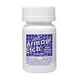 Verzierung Armour Etch Cremefarbene Glasätzung, 85g, 90 ml. - 2