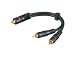 Produktbild Mcab Y-RCA Adapter Cable HQ OFC