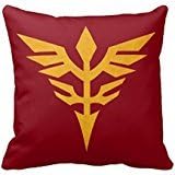 Allforyou 18 X 18 Twin Sides Bedding Pillow Case Home Decoration Square Decorative Cushion Cover Pillowcase Neo Z Pillow (Red)