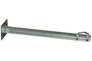 GOLMAR Soporte Pared Atornillable L 500mm para Mástil 50mm