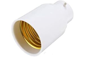Generic Pack of 1 Light Bulb Holder, B22 to E27 Bayonet to Edison Screw Lamp Light Adaptor Converter - [Energy Class A]
