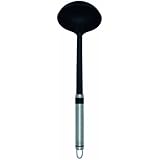 Brabantia 363603 - Cucharón sopero, acero y nylon, color gris y negro