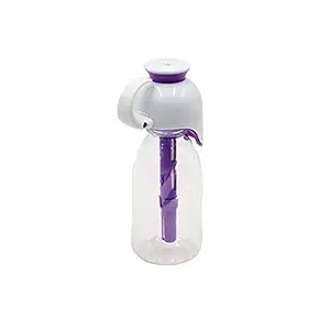 Ubersweet Imported Portable USB Charger Car Aroma Essential Oil Air Humidifier Purifier Freshener 220ML Purple_12269