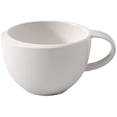 Villeroy & Boch - New Moon Mokka/Espressoobertasse, formschöne Tasse mit Henkel für Espresso und Mokka, Premium Porzellan, sp
