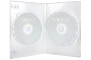 Amaray Boitiers Double DVD Slim, 7 mm, Transparent, 50 pièces