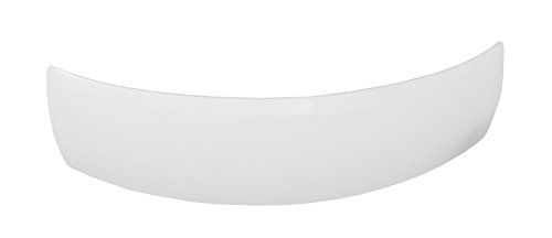 EXCLUSIVE LINE® Eckbadewanne Eckige Acryl Badewanne MIA 140×140 cm mit Schürze Ablaufgarnitur Komplettset - 3