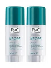 RoC Keops Déodorant Stick Lot de 2 x 40 ml