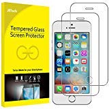 JETech Protector de Pantalla para iPhone SE, iPhone 5s y iPhone 5, Vidrio Templado, 2 Unidades
