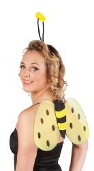 Mondial-Fete - Ailes d'abeille avec Serre-tête