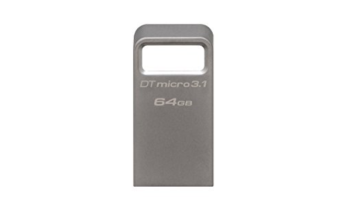 Preisvergleich Produktbild USB-Stick 64GB Kingston DT-Micro 3.1 (black) retail