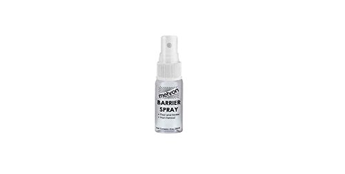 Mehron Barrier Spray, Fixing and Setting Spray, Stage, Theatrical - WE CAN NOT SHIP THIS PRODUCT OVERSEAS (1oz Bottle Carded)