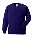 Jerzees kids V-neck sweat in purple age 9-10
