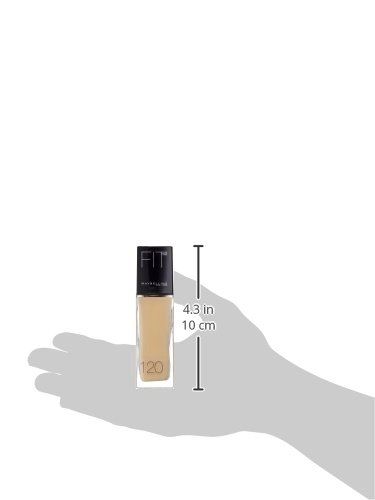 Maybelline New York Fit Me! Make-Up Classic 120 / Schminke in einem klassischem Hautfarben-Ton, für eine langanhaltende Abdeckung mit hohem Tragekomfort, 1 x 30 ml - 4