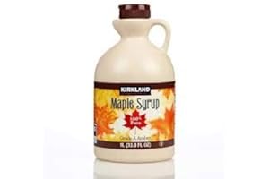 Kirkland Sirop d'érable, 100 % pur et naturel, grade A, goût 1 L (boîte de 3)