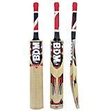 BDM Hammer Kashmir Willow Wood Short Handle Cricket Bat with Carry Case Adult Sizes - Choose Weight