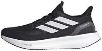adidas Uomo Pureboost 5, Core Black/Ftwr White/Grey Five, 42 EU
