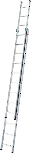 Preisvergleich Produktbild Hailo Profi-Step Schiebeleiter 2X12 Sprossen , Arbeitshöhe: 6,81 m
