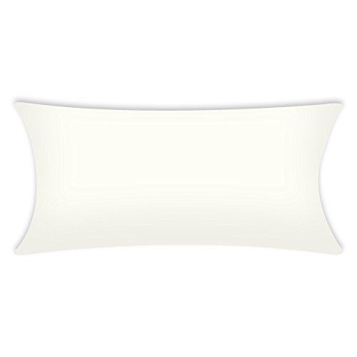 WOLTU KB5119ws , Kissenbezug Kissenhülle 100% Baumwolle , Sofakissen Dekokissen Bezug , Kopfkissen Hülle Bezüge , 80×80 cm , Weiß - 3