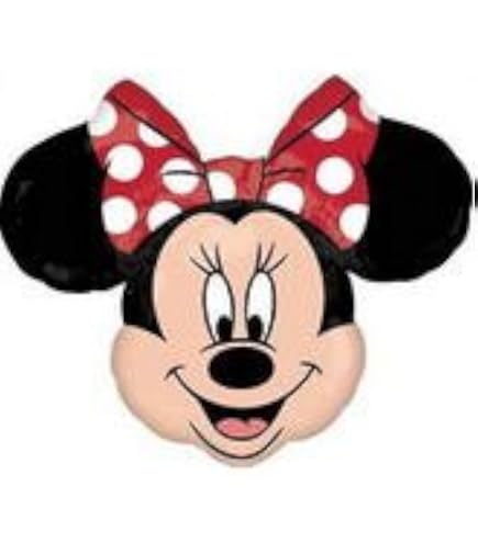 Amscan 4337211 - Palloncino in foil Minnie Mouse, 83 x 122 cm, palloncino AirLoonz, decorazione compleanno