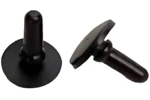 SEBA.RICAMBI Coppia Gommini per Asta Leva Mensola Porta Pacchi Portapacchi Ciclomotore Ciao C7 Px P Pxv ecc