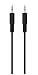 Price comparison product image Belkin - Cable Audio Jack 3.5 mm, Male/Male - 1 m - Black.