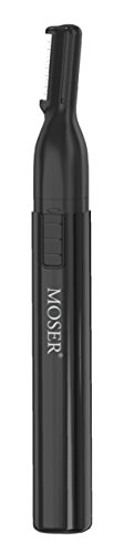 Moser 5640-1801 Nasen- und Ohrhaarschneider mit Augenbrauenaufsatz - 3