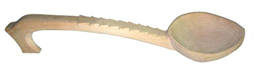 BONUS ET SALVUS TIBI (BEST) Cucharón de Madera Mejor - Crudo, 43 cm