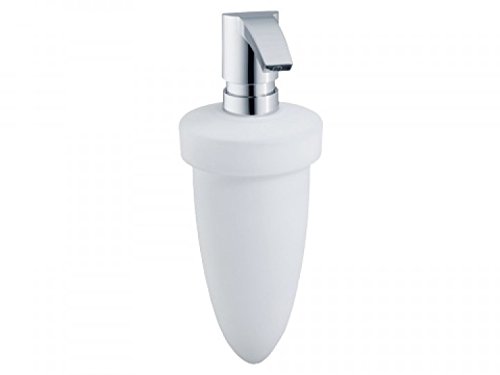 Keuco 02353010100 Lotionspender Smart, komplett, Opak-Kunststoff matt, Pumpe verchromt