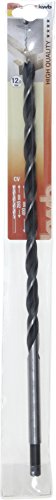 kwb Holzspiralbohrer extra lang Ø 12,0 mm 512812 (CV-Stahl, Länge 400 mm, 2 Vorschneider) - 2