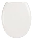 Eleganter Toiletten-Deckel mit hygienischer Active-Clean-Beschichtung: Verhindert die Ansiedlung und Ausbreitung von Bakterien auf dem Toilettensitz