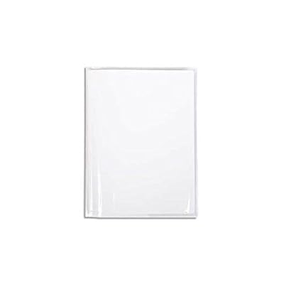 CLAIREFONTAINE Protège-cahier Cristal Luxe 22/100ème 17x22 Transparent incolore