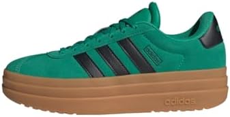 adidas Donna VL Court Bold Shoes, Court Green/Core black/GUM10, 38 EU