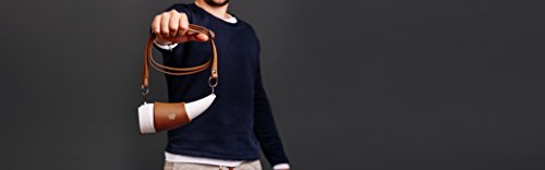 Goat Story To- Go- Becher. Braunes Leder - 2