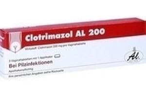‎AL ALIUD PHARMA CLOTRIMAZOL AL 200 Vaginaltabletten 3 St