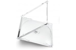 Prodye Exclusive Boitiers CD Jewelbox, 10 mm, Transparent, 100 pièces