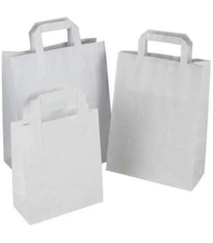 Twist Handle Paper Carrier Bags - Just Paper Bags - View #4