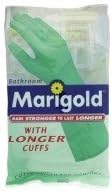 Marigold Lined Bathroom Gloves Medium 10042885