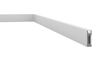 NOEL & MARQUET IL10 WALLSTYL Perfiles para iluminación - 80 x 23 x 2000 mm - NOËL & MARQUET - una marca de NMC - Poliestireno de alta densidad