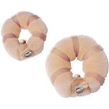 Hot Set von 2 Kronen für die Haare "Donut" Blonde Haarknoten Knotenring Bun - Neue Formate: 1 kleine + 1 große von Boolavard ® TM