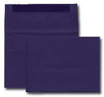A9 Invitation Envelope - 70# Dark Purple Basis Text (5 3/4 x 8 3/4) - Basis Announcement Series (Pkg of 50) by Office Express
