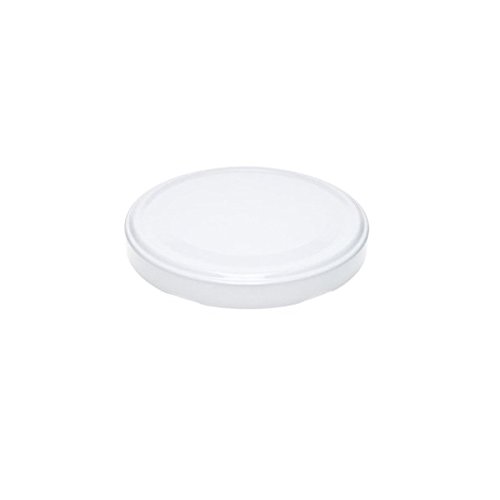 Viva Haushaltswaren #62203# Xxl Einmachglas 4250ml, Glasdose, Vorratsglas mit weißem Schraubverschluss und Beschriftungsetikett Vorratsdose, Glas, Transparent, 15.9 x 15.9 x 27 cm - 4