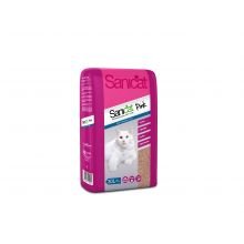 Sanicat Litière pour chat 30 l Rose