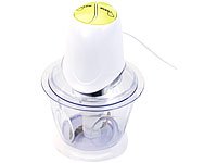PEARL Elektrischer Mini-Zerkleinerer, 2 Klingen & Behälter, 300 W, 1,2 l - 5