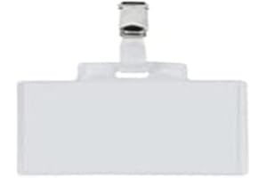 MEMOTAK SEI ROTA Portanome Pass 3E con Clip in Metallo, 9.5 x 6 cm, 10 pezzi