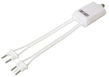 rft fernseher 2 Stück Rundfunk-Empfängerweiche Antennenstecker 9,5 mm IEC-Stecker