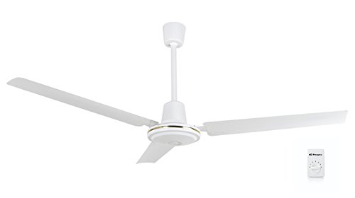 Orbegozo CF 86140 Ventilador de Techo con 3 Palas Metálicas, 70 W, Blanco, 140 cm