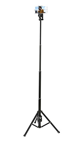 Arespark Selfie Stick/Stativbeine mit UNC1/4 Internationale Gemeinsame Schnittstellemit fr camera,und mit Bluetooth Fernbedienung fr Smartphones