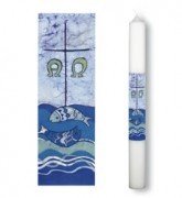 Taufkerze mit Geschenkkarton 33-2519