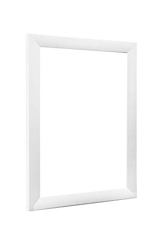 NiRa35-Top Cadre Photo 50x65 cm en Couleur Blanc Matt avec Verre Acrylique antireflet